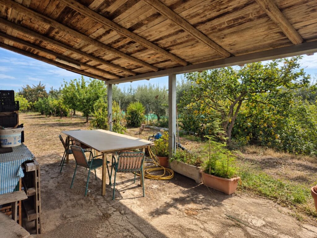Terreno con fabbricato via delle Zagare